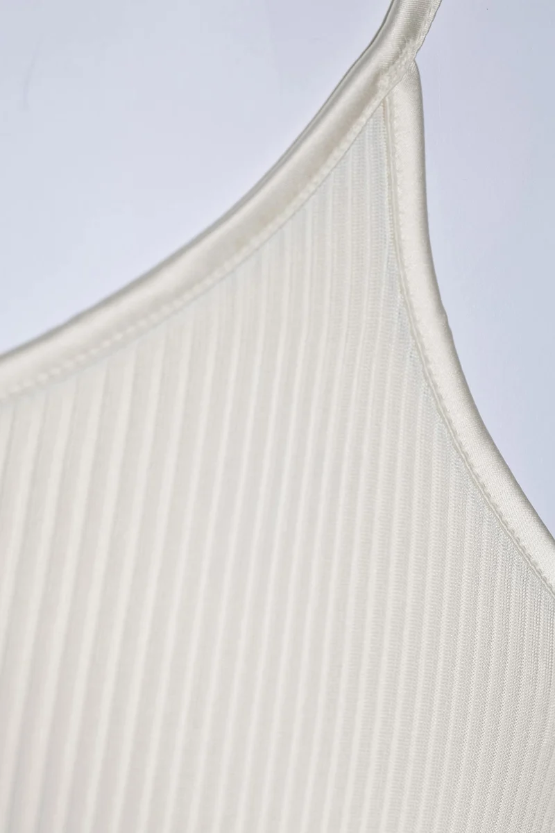 Spaghetti-Top PURE SILK