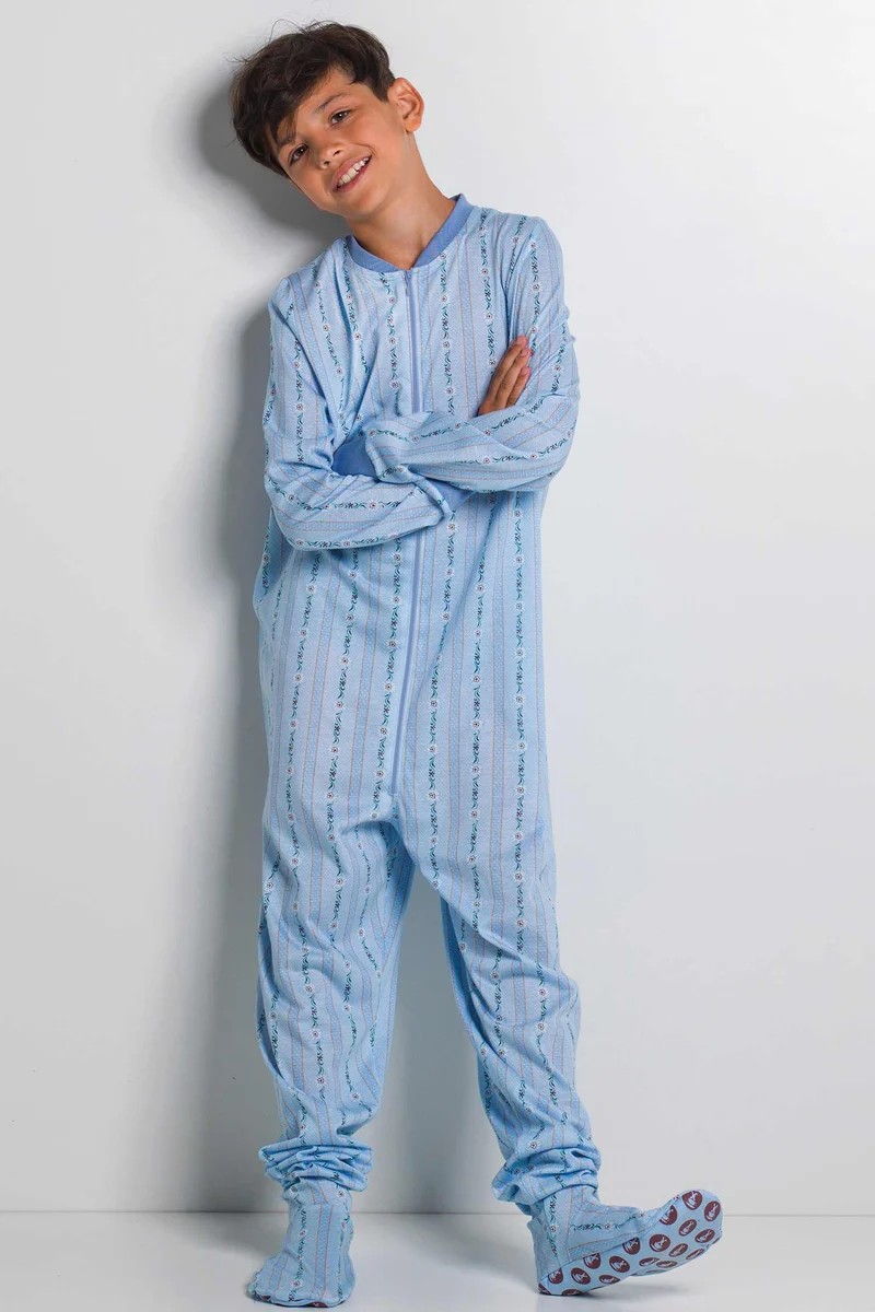 Füsschenpyjama, Jumpsuit für Kinder