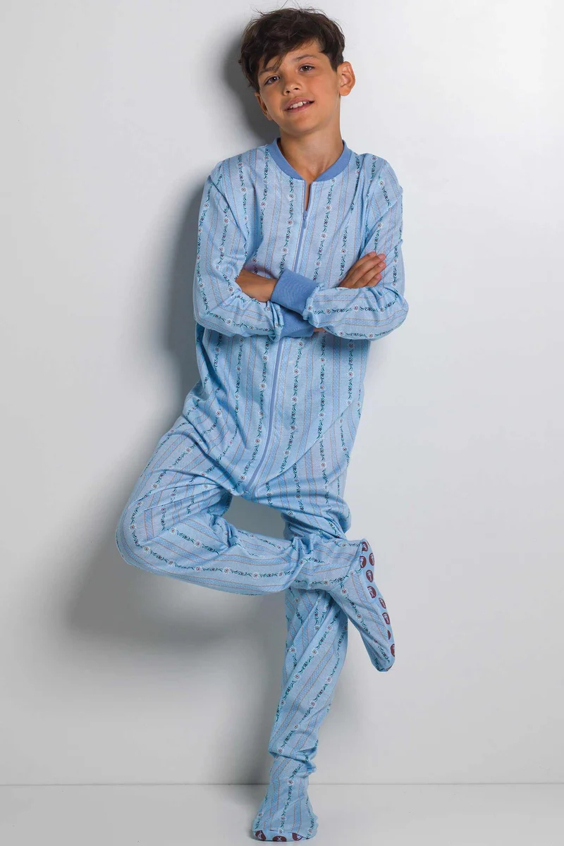 Füsschenpyjama, Jumpsuit für Kinder