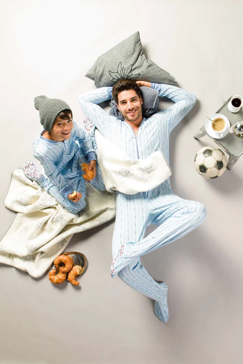 Füsschenpyjama, Jumpsuit für Kinder