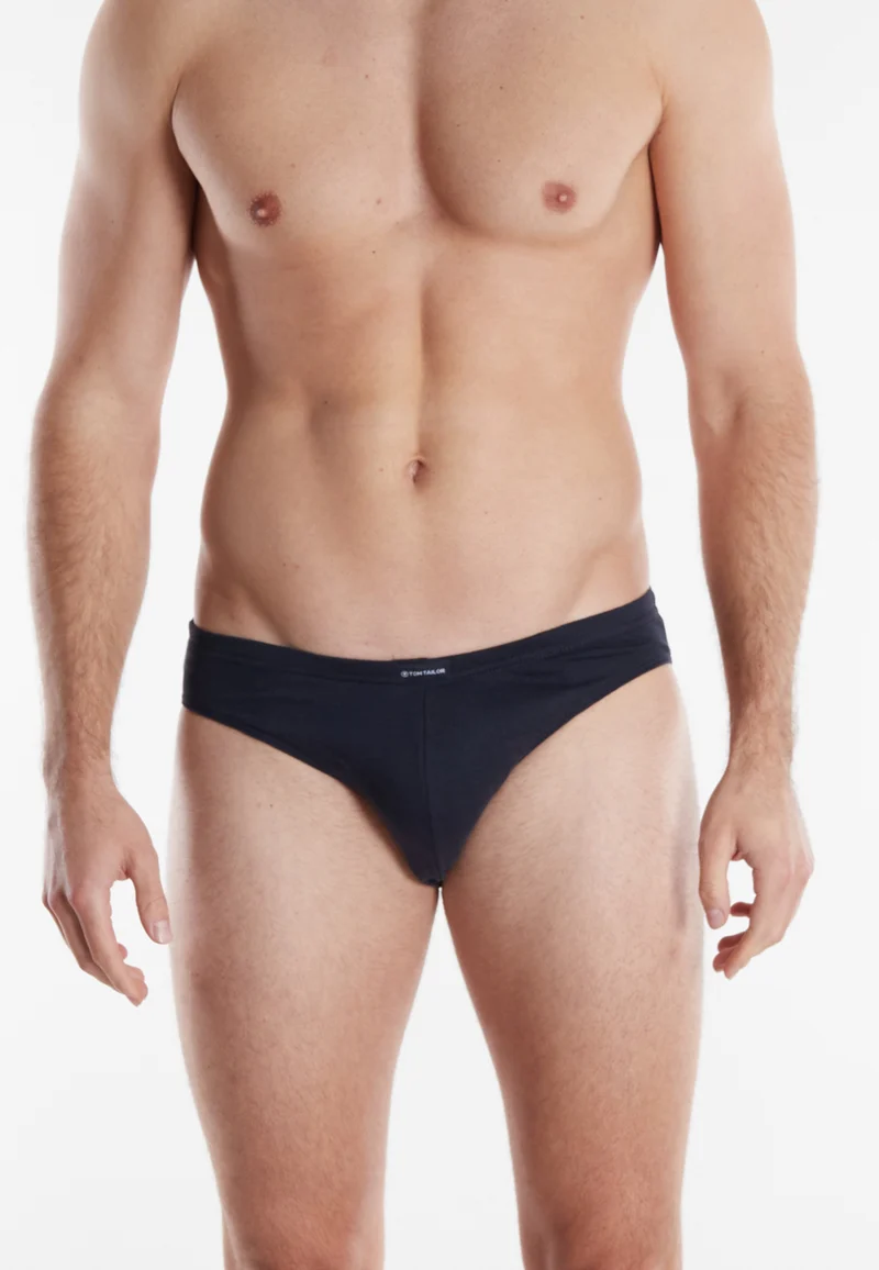 TOM TAILOR Mini Slip 7er-Pack blau-dunkel-uni