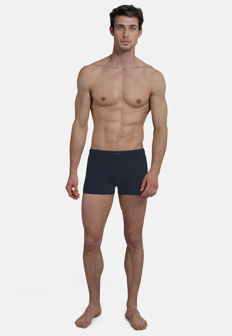TOM TAILOR Hip Pants 3er Pack melange-red-navy