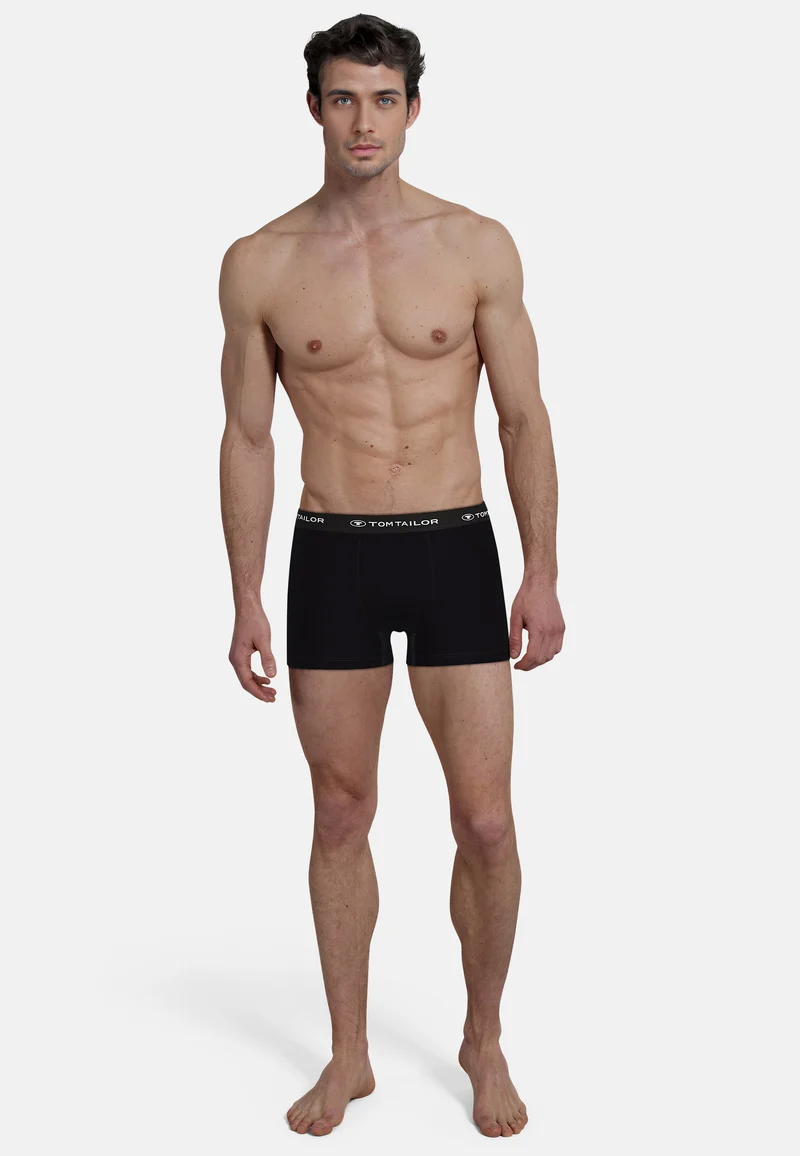 TOM TAILOR Hip Pants 3er Pack black-black-black