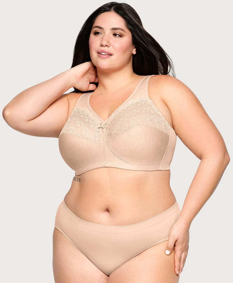 MagicLift Moisture Control Bra Cafe Heather