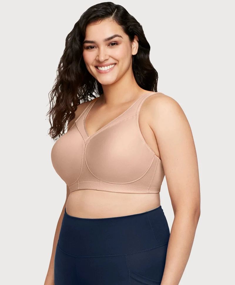 MagicLift Seamless Sports Bra Cafe