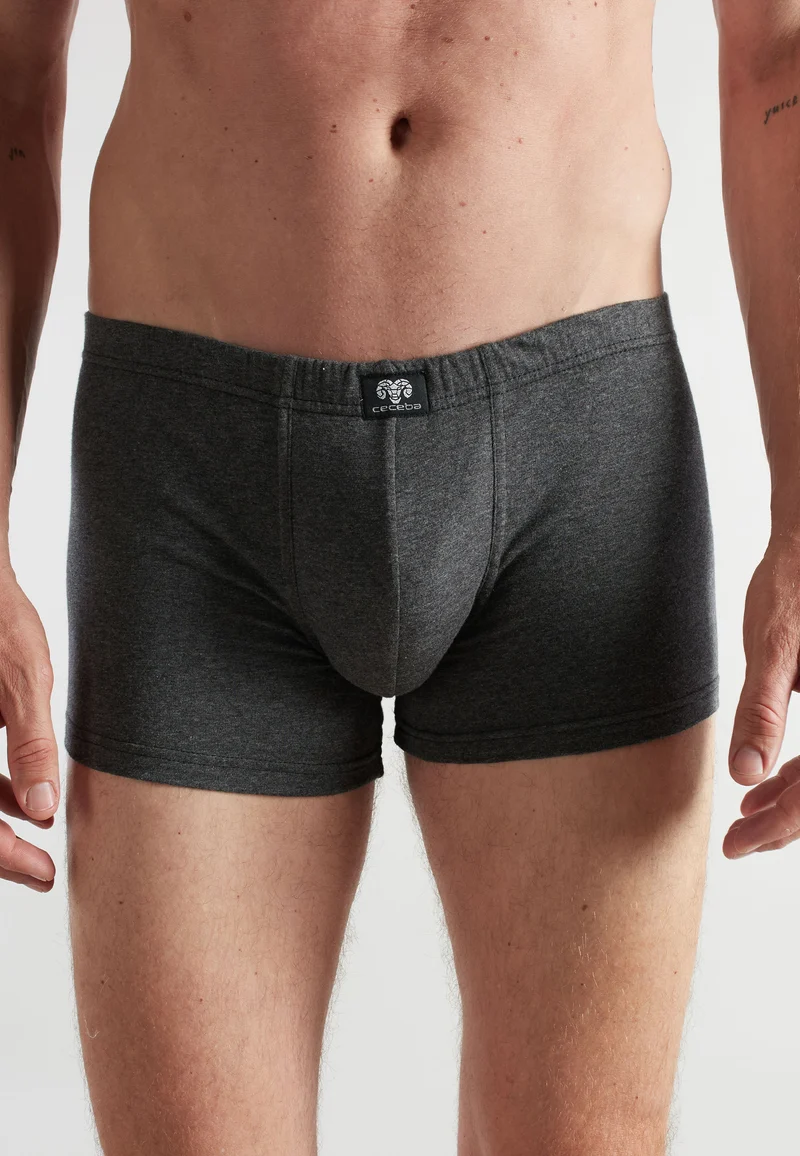 CECEBA Pants 3er Pack grau-dunkel-melange