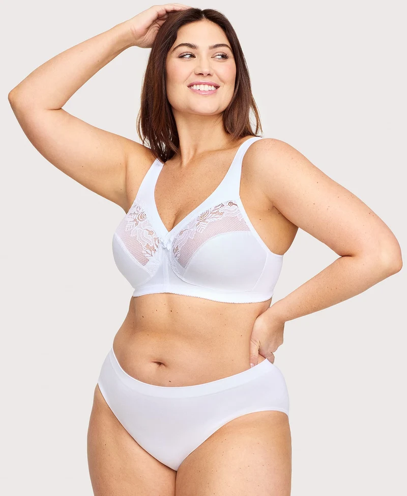 MagicLift Minimizer Bra White