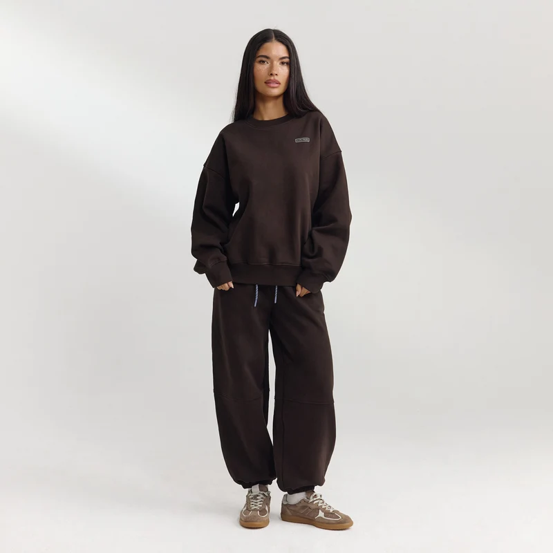 Oversized Jumper - Dark Chocolate