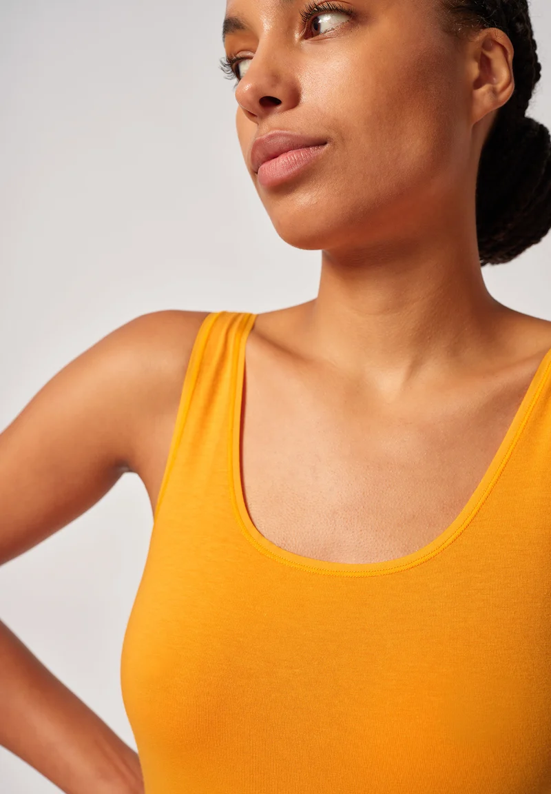 Cotton Concept Tank top | butterscotch 087024-08S774