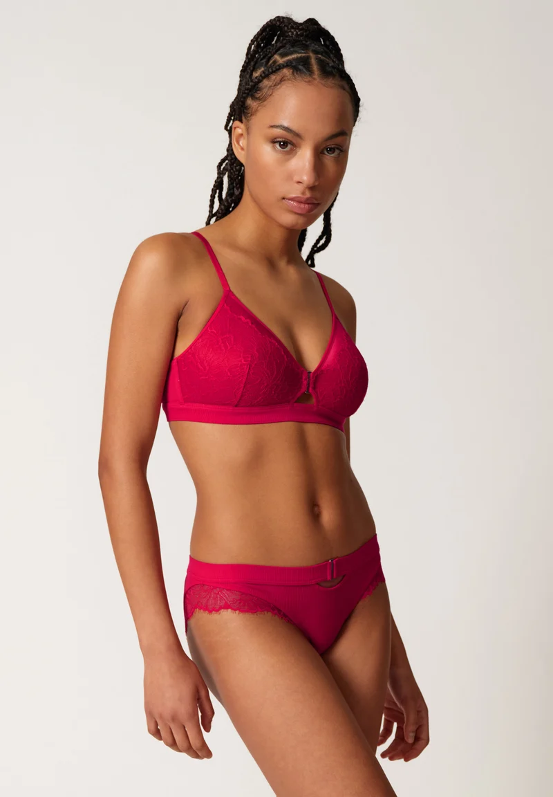 Vintagelegance Spacer triangle bra | fancy pink 082444-08S657