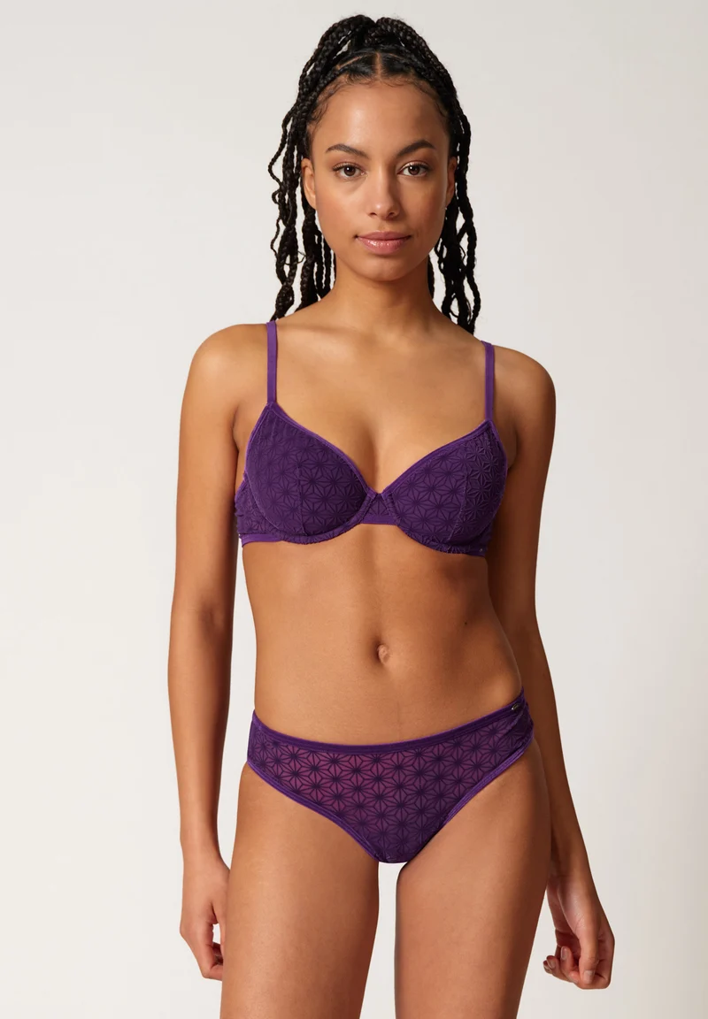 Velvetouch Spacer bra | iced purple 082268-08S647