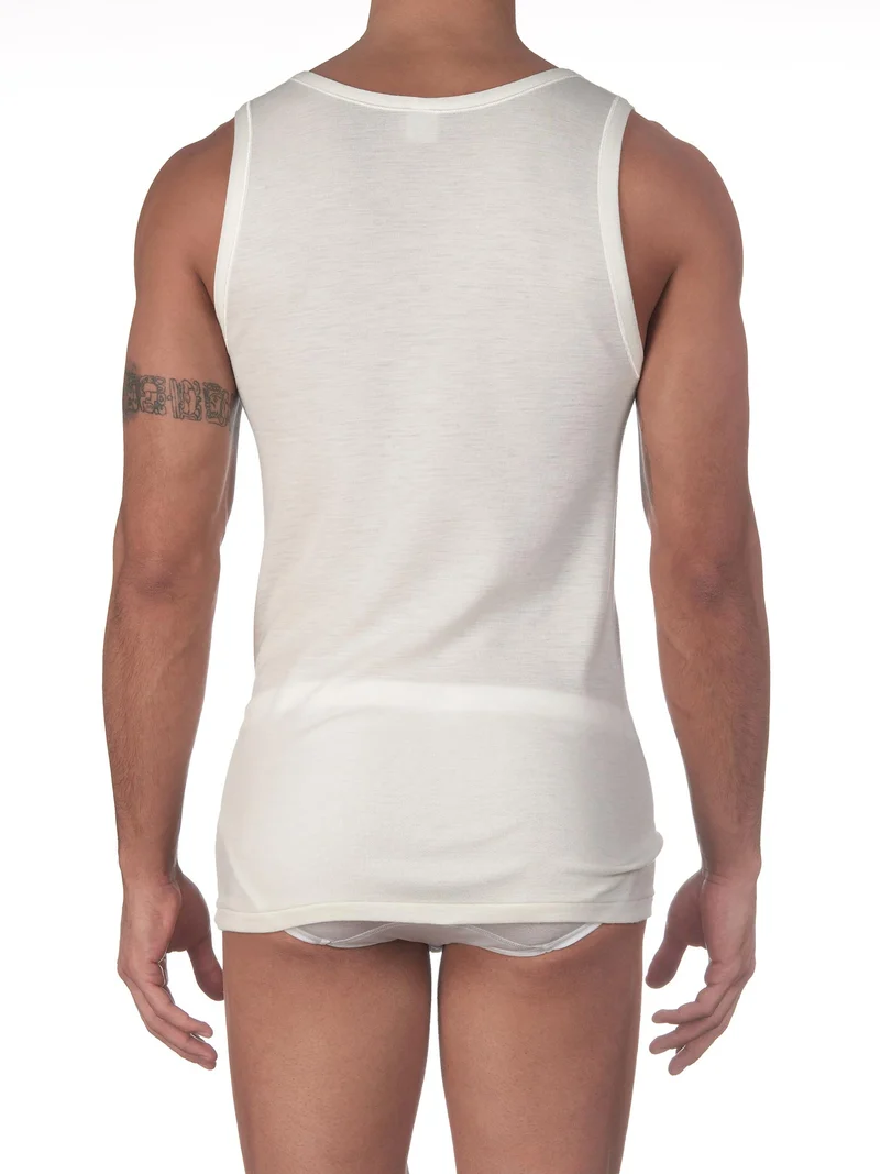 Tank-Top EXTRA FINE MERINO WOOL SUPER 100S
