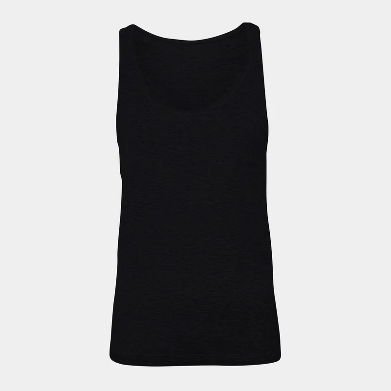 2er-Pack Schwarzes Bambus-Tanktop mit breiten Trägern