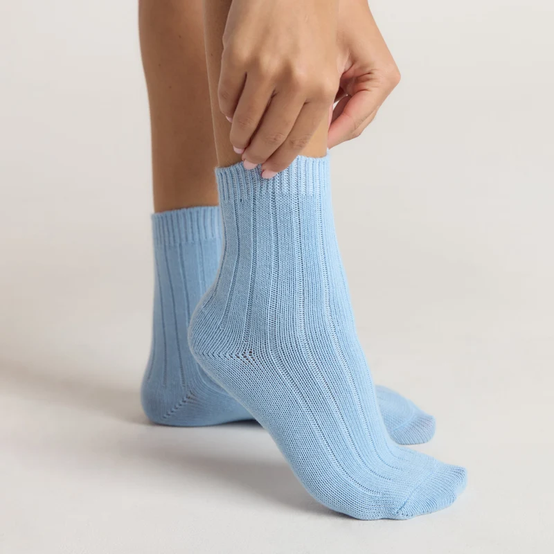 Chunky Ribbed Socks (3-Pack) - Multi