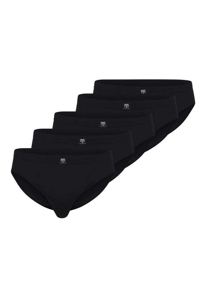 CECEBA Sport Slip 5er Pack black