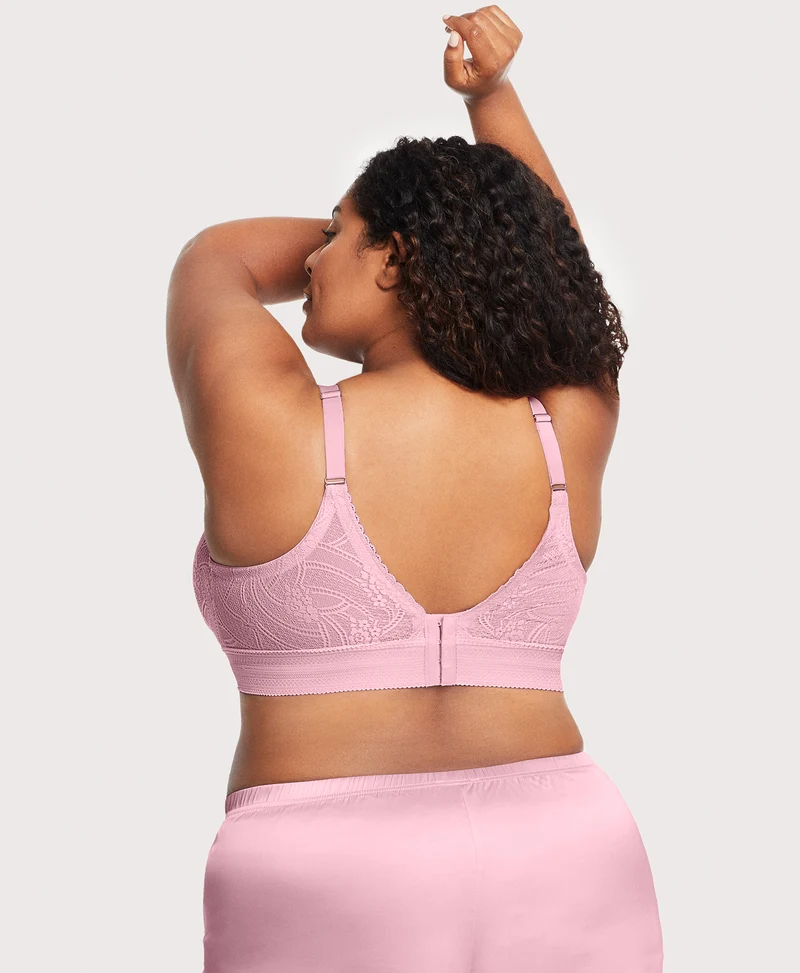 Bramour Gramercy Luxe Lace Bralette Mauve