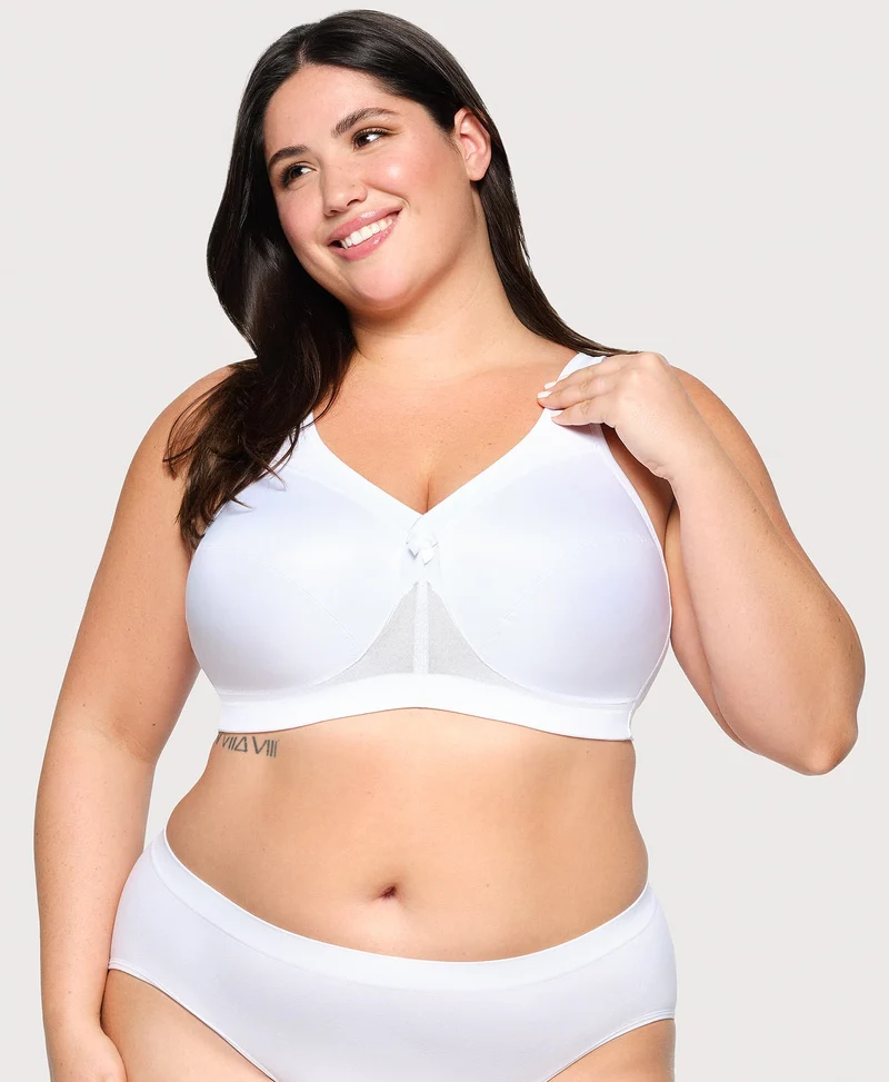 MagicLift Active Support Bra White