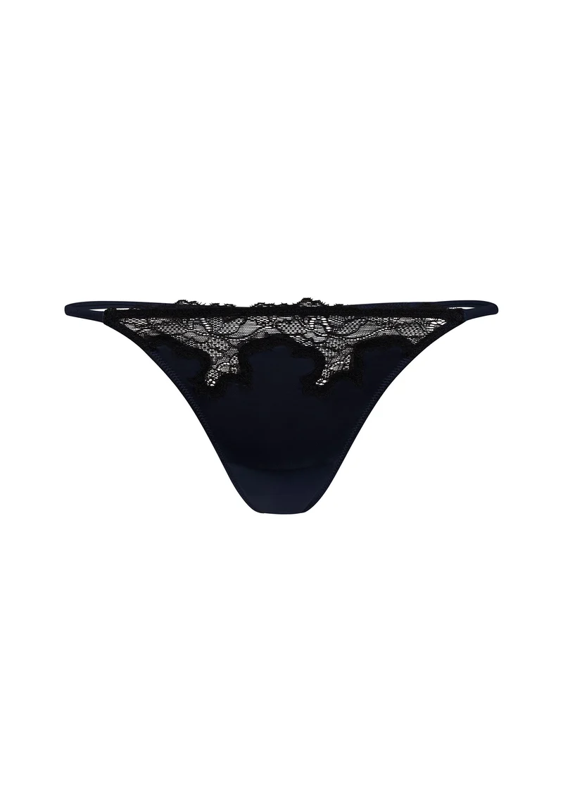 Satin Dreams Thong | black iris 087509-08A101