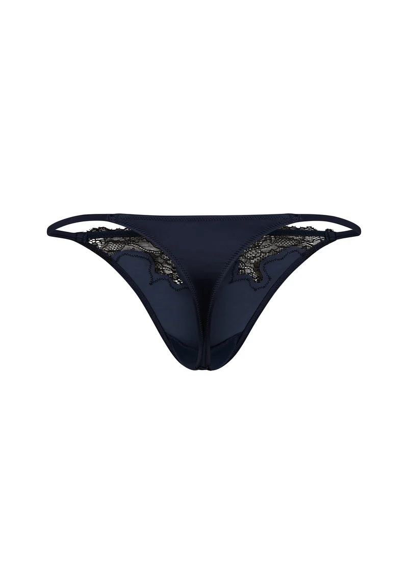 Satin Dreams Thong | black iris 087509-08A101