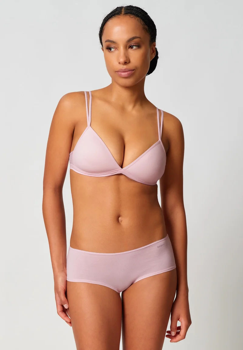 SKINY ADVANTAGE Cotton Stretch Padded triangle bra | pale lilac 087102-08S973