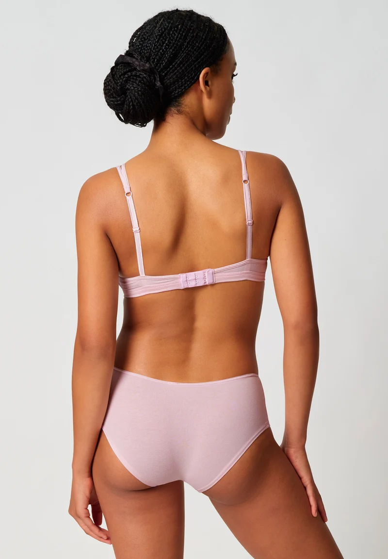 SKINY ADVANTAGE Cotton Stretch Padded triangle bra | pale lilac 087102-08S973