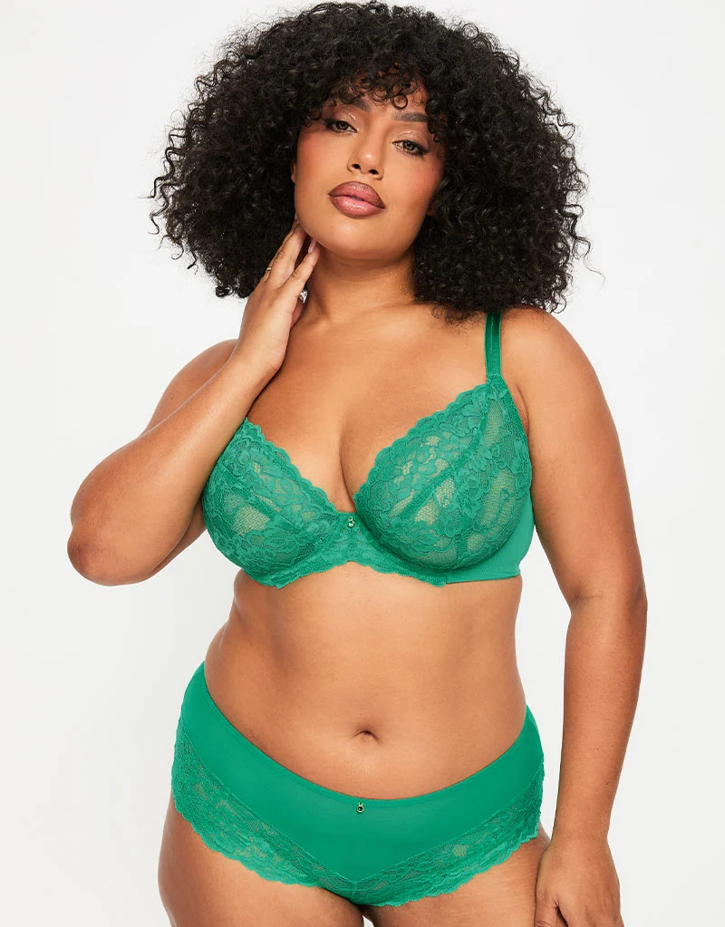 Ann Summers Sexy Lace Short Vivid Green