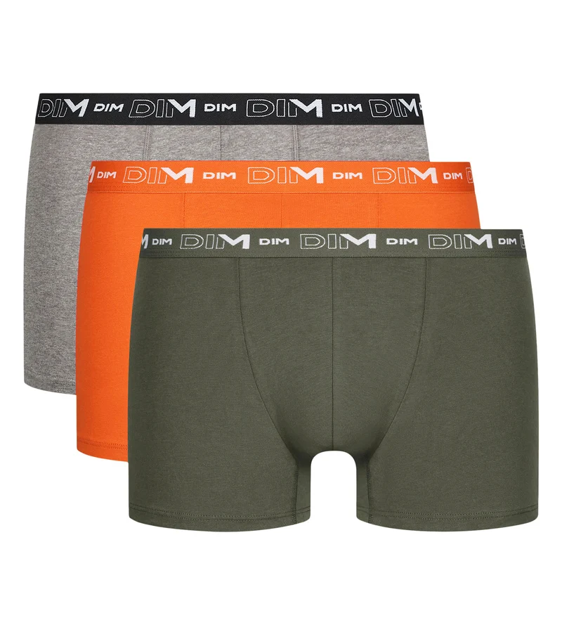 3er-Pack Boxershorts für Herren Jungle Pop Dim Coton Stretch