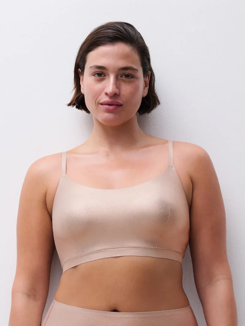 Chantelle – Softstretch-Bralette mit Polsterung, Golden Glow