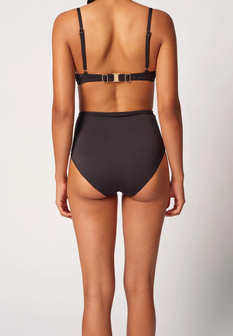Sunseeker High-waisted bikini bottoms | black 083283-087665