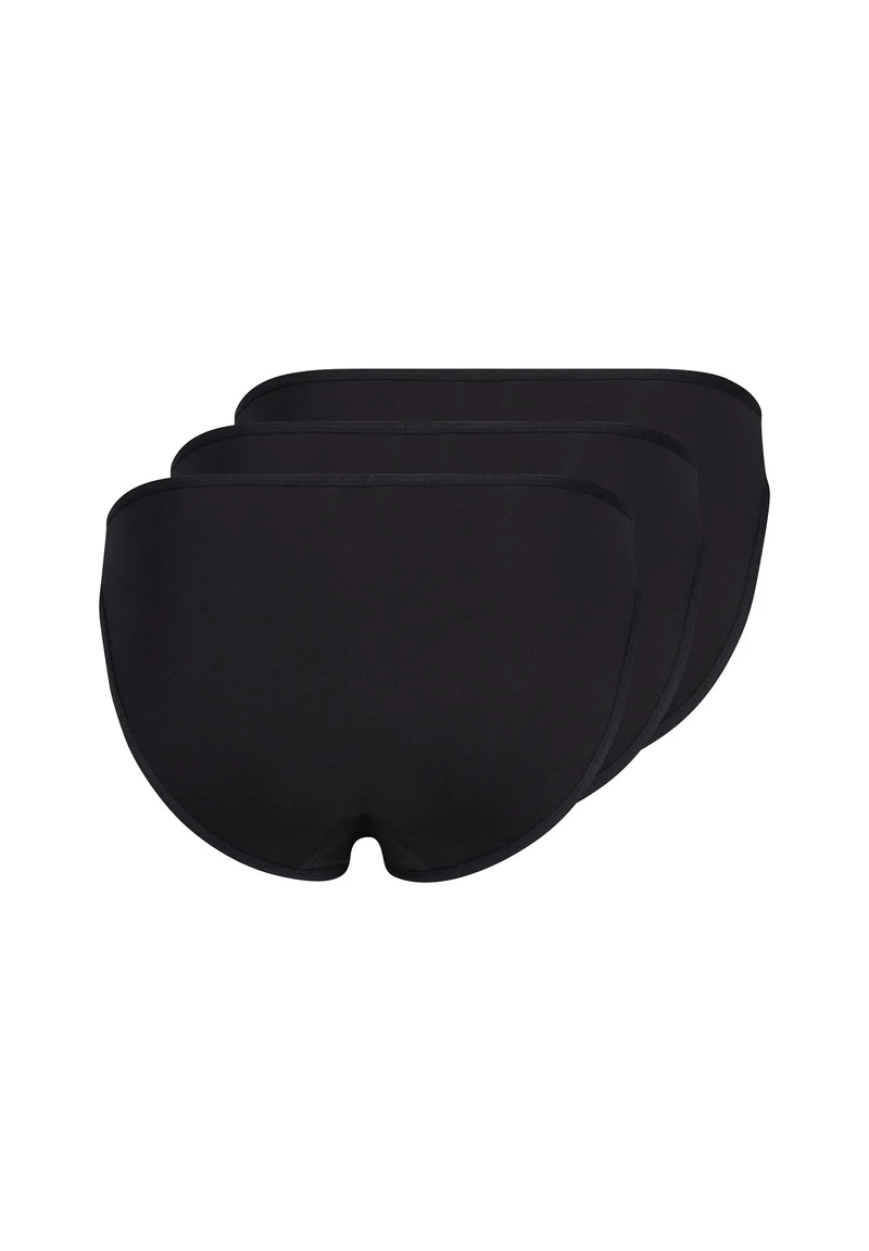 SKINY ADVANTAGE Cotton Stretch Bikini briefs 3 pack | black 081482-087662