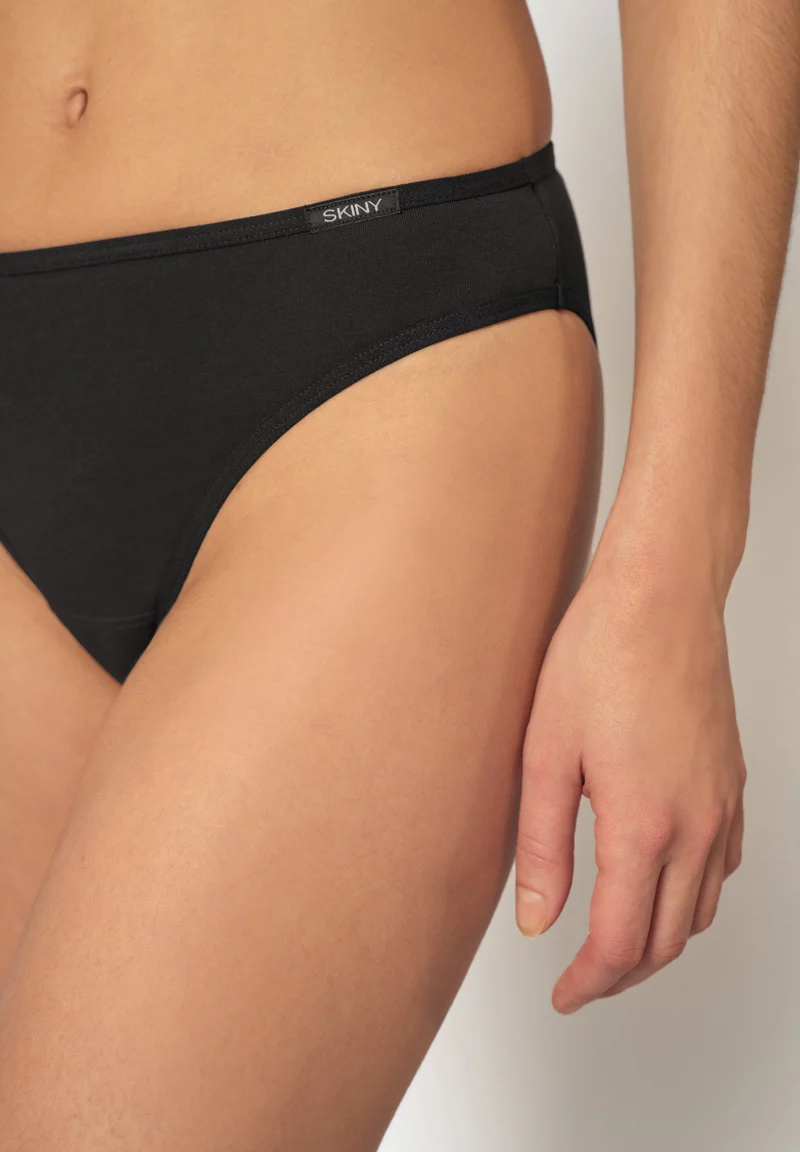 SKINY ADVANTAGE Cotton Stretch Bikini briefs 3 pack | black 081482-087662