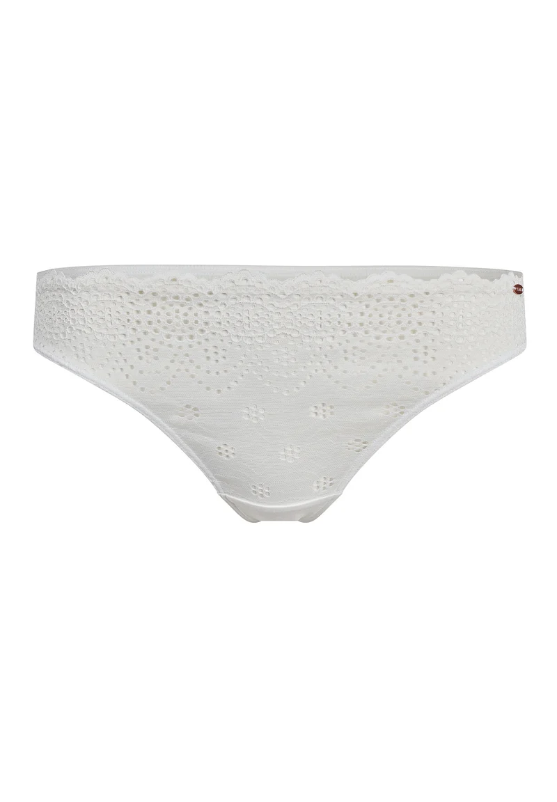 Bamboo Lace Thong | ivory 080586-087608
