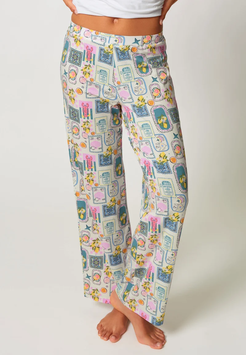 Night In Skiny 03 Pants long | bella italia 087271-08A048
