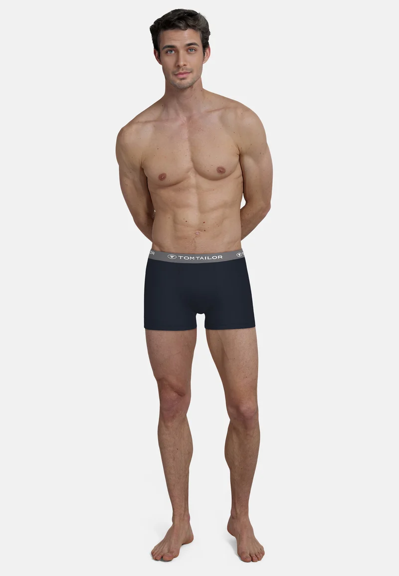 TOM TAILOR Hip Pants 3er Pack blau-dunkel-multicolor
