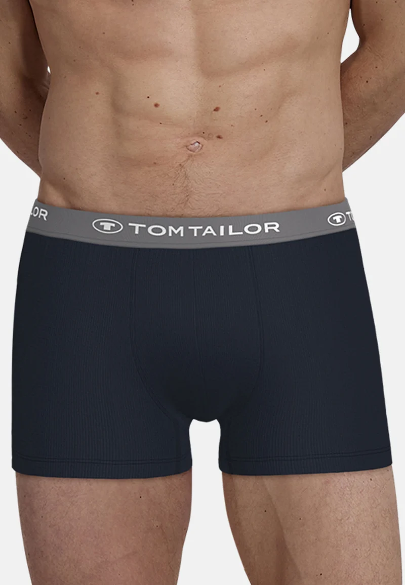 TOM TAILOR Hip Pants 3er Pack blau-dunkel-multicolor