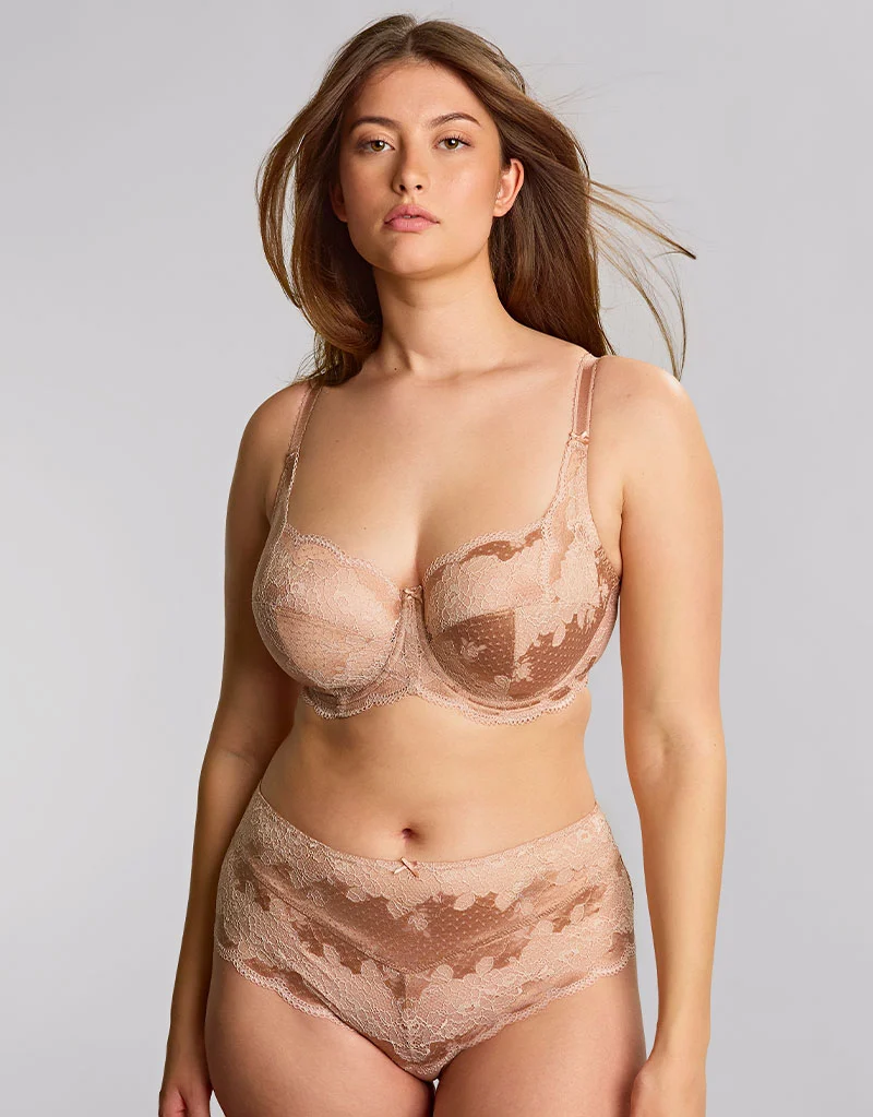 Panache Clara Deep Brief Honey