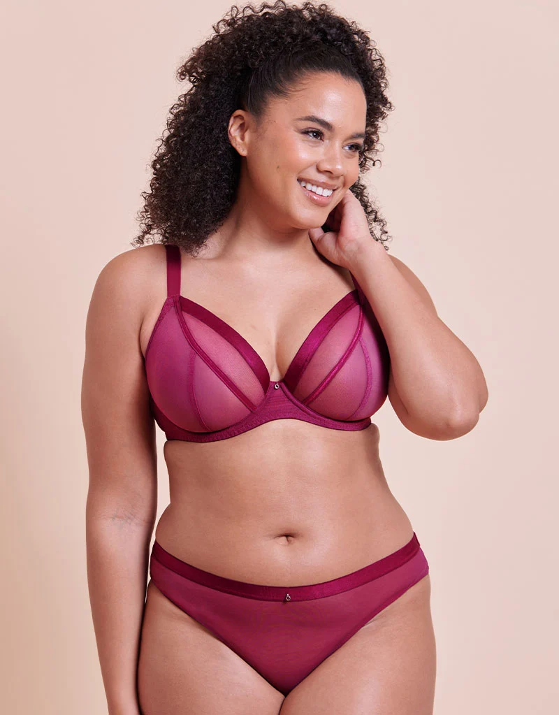 Curvy Kate Lightstyle Brazilian Berry Purple