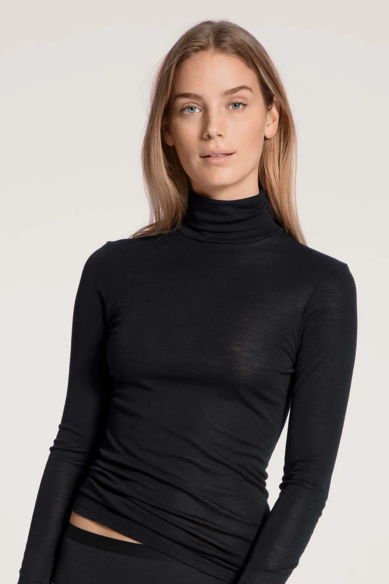Langarm-Shirt mit Rollkragen, TRUE CONFIDENCE
