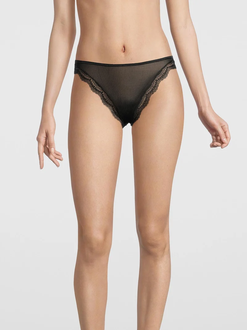 Mini-Slip mit Dentelle de Calais®-Spitze PURE SILK