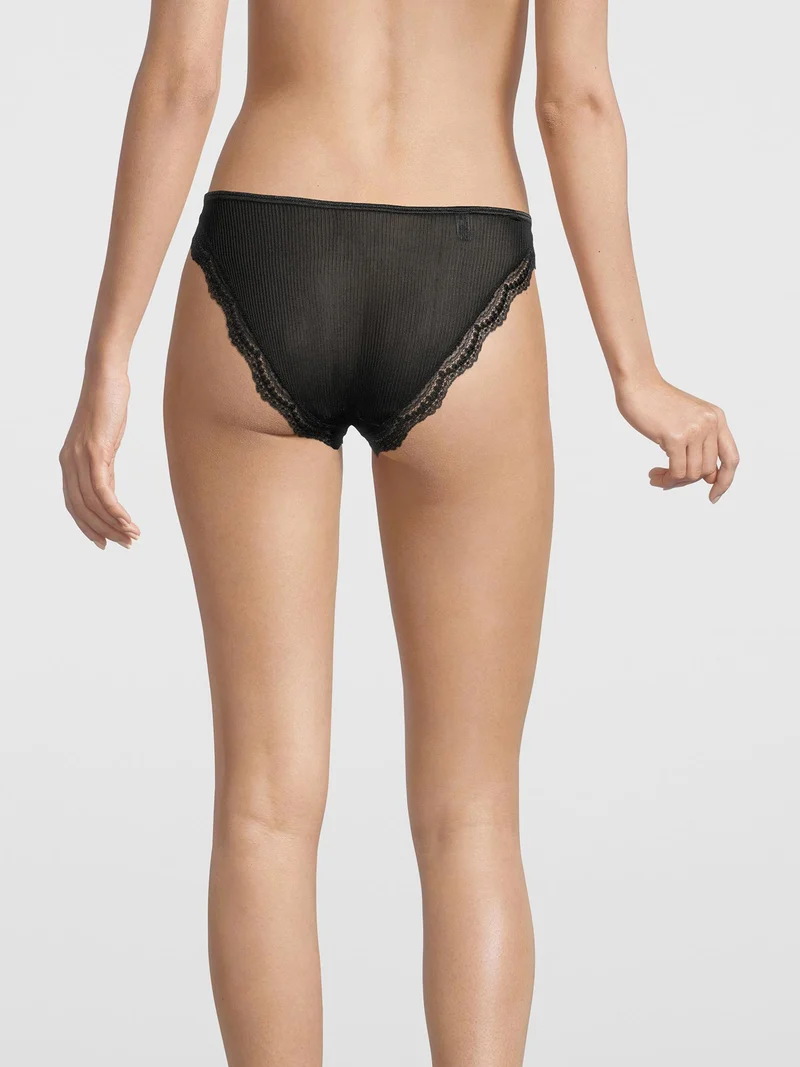 Mini-Slip mit Dentelle de Calais®-Spitze PURE SILK