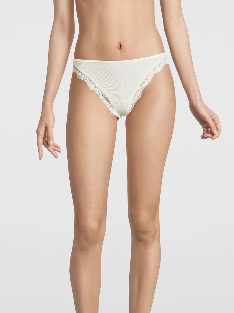 Mini-Slip mit Dentelle de Calais®-Spitze PURE SILK