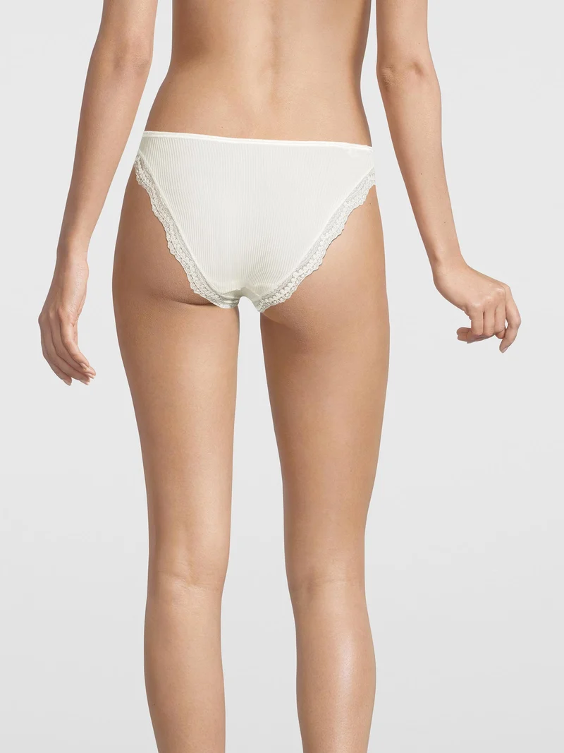 Mini-Slip mit Dentelle de Calais®-Spitze PURE SILK