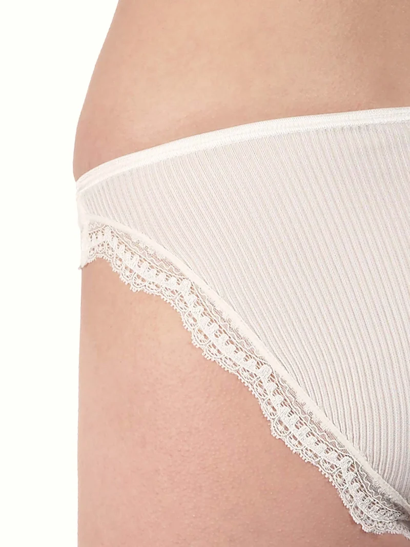 Mini-Slip mit Dentelle de Calais®-Spitze PURE SILK