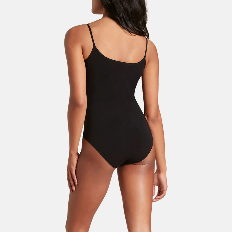 Schwarzer Bambus-Bodystocking
