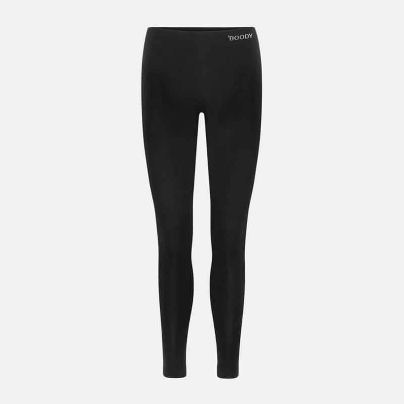 Schwarze Bambus-Leggings