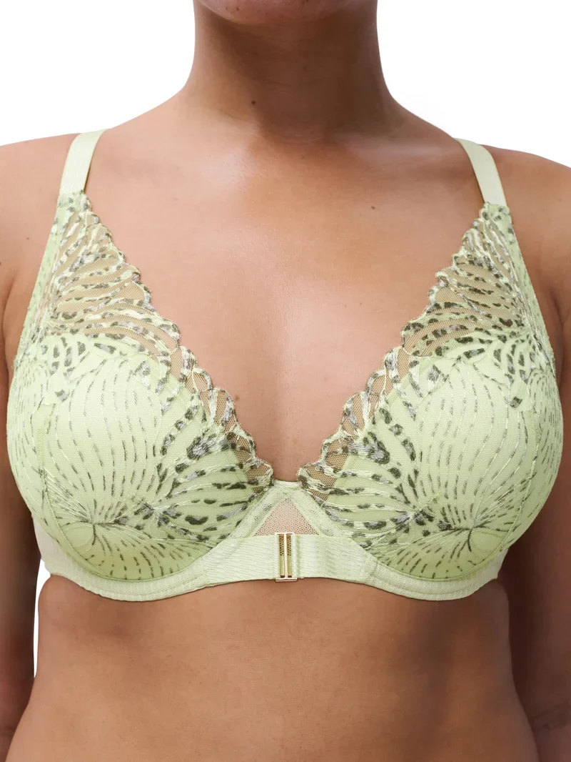 Chantelle – Legend Plunge T-Shirt-BH Wild Pistacio
