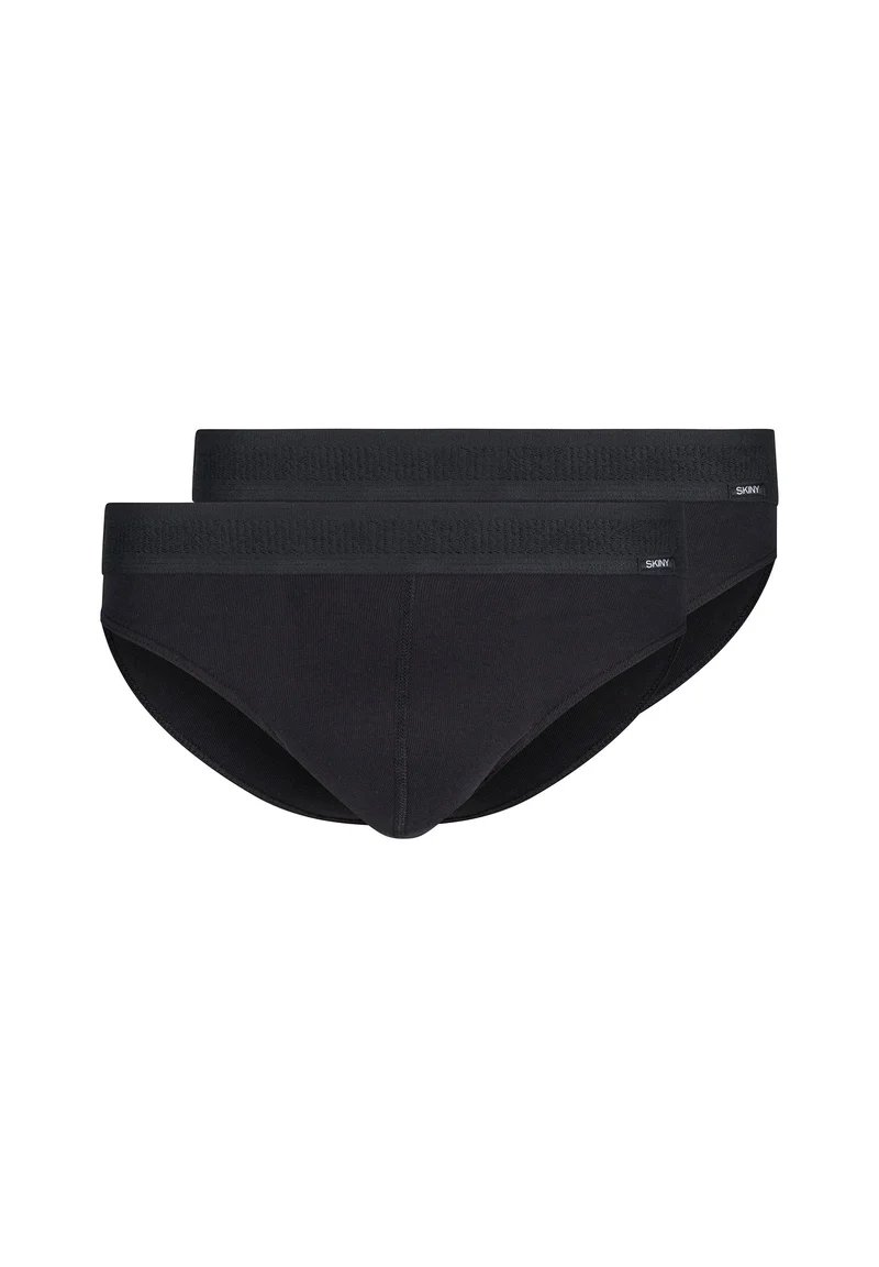 Cotton Retro Briefs 10 Pack - Black