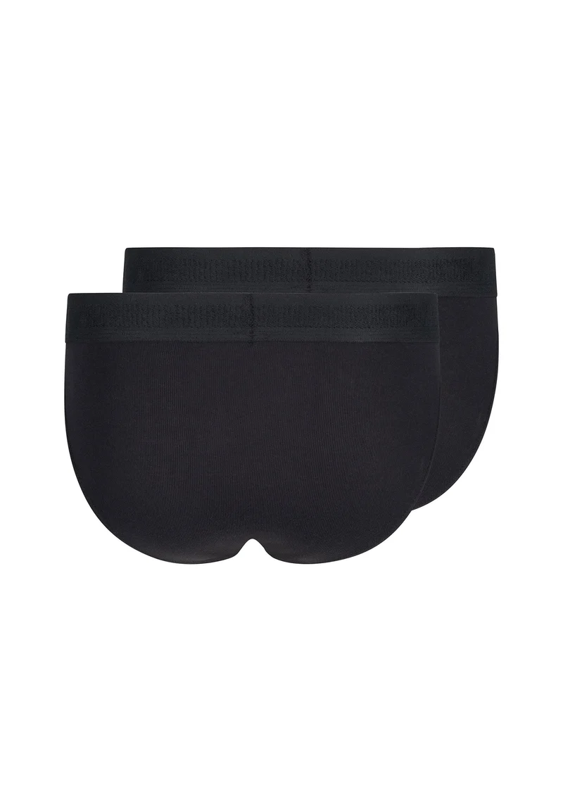 Cotton Retro Briefs 10 Pack - Black