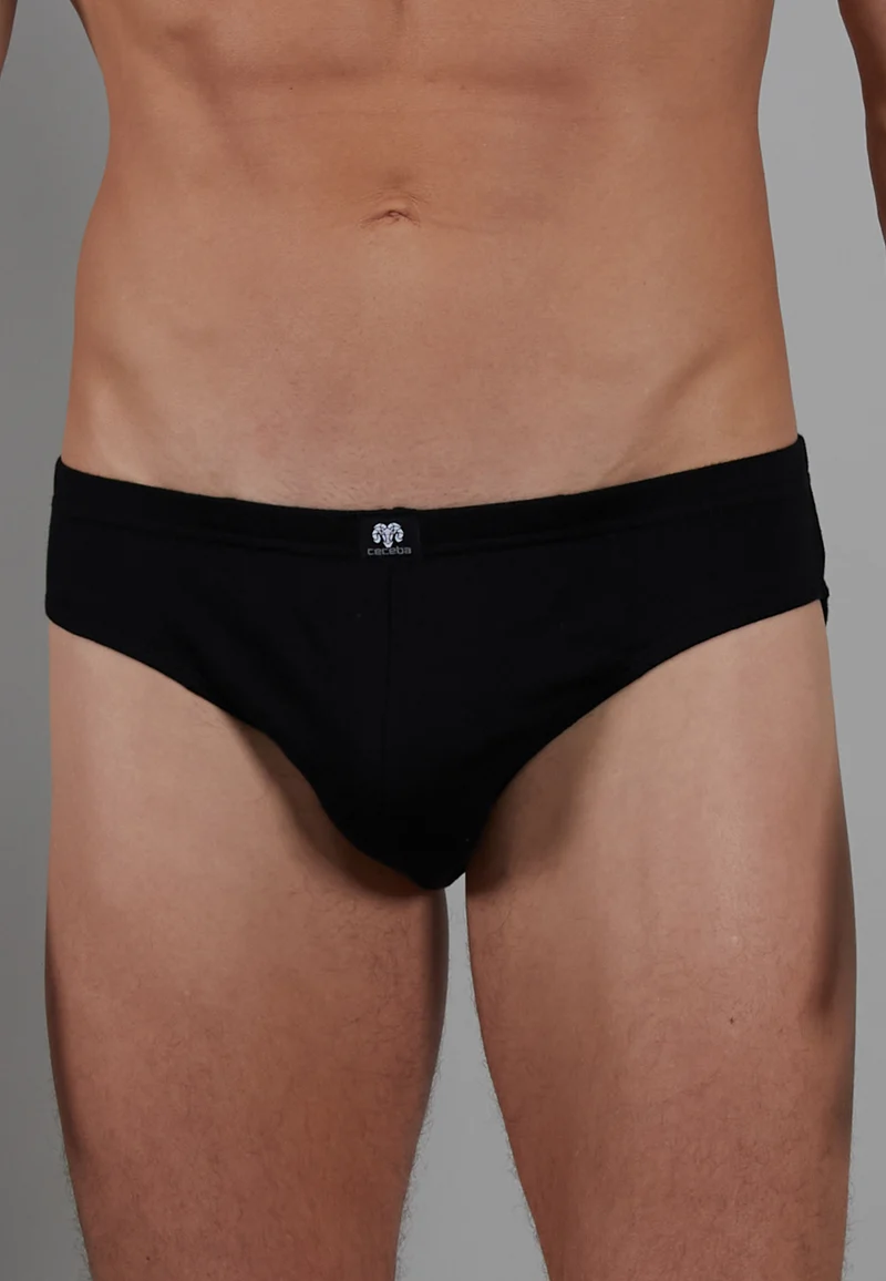 CECEBA Sport Slip 3er Pack black