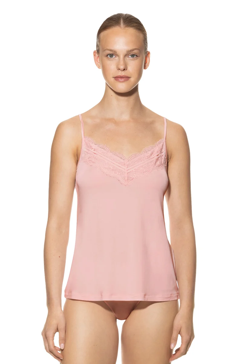 Camisole, mit Spitze am Dekolleté, GRACE